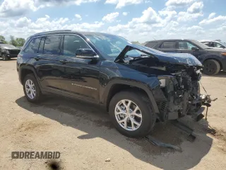 2022 Jeep Grand Cherokee Limited with VIN 1C4RJHBG3N8521574, listed as a Copart auction lot 63047765 with 26,959 mi miles and Salvage title. Bid and sale history available at DreamBid. Image 4.