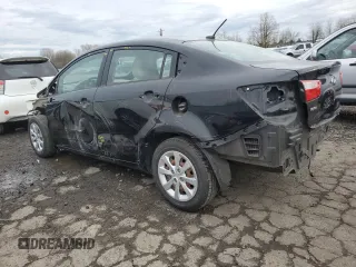 2013 Kia Rio LX with VIN KNADM4A30D6207753, listed as a Copart auction lot 85595694 with 63,062 mi miles and Salvage Title. Bid and sale history available at carsss.com. Image 2.