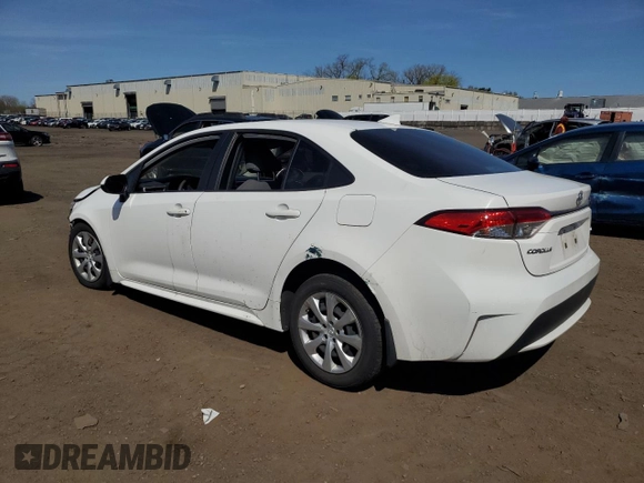 2021 Toyota Corolla LE with VIN JTDEPMAE3MJ149294, listed as a Copart auction lot 53946545 with 54,138 mi miles and Salvage Title. Bid and sale history available at carsss.com. Image 2.