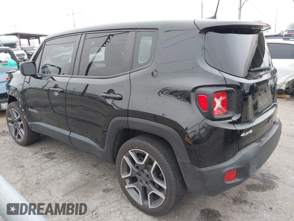 2021 Jeep Renegade Upland with VIN ZACNJDAB1MPN08338, listed as a IAAI auction lot 42042639 with 26,849 mi miles and . Bid and sale history available at DreamBid. Image 3.