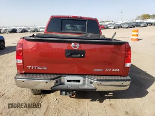 2015 Nissan Titan SL with VIN 1N6BA0EC5FN510345, listed as a Copart auction lot 73643204 with 112,685 mi miles and Salvage Title. Bid and sale history available at carsss.com. Image 6.