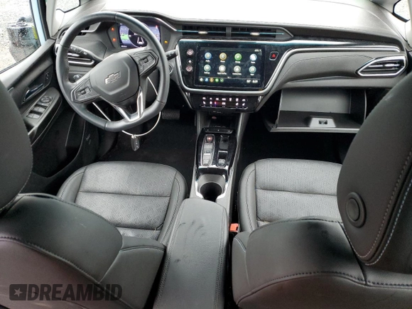 2023 Chevrolet Bolt EV 2LT z VIN 1G1FX6S09P4169595, wystawiony jako Copart lot #57400355 z przebiegiem 8545 mil mil oraz Szkody całkowita. Historia ofert i sprzedaży dostępna na DreamBid. Obrazek 8.