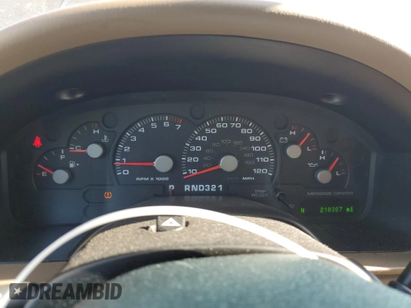 2005 Ford Explorer XLT с VIN 1FMZU73E25UA80666, выставлен на аукционе Copart как лот 53262445 с пробегом 210 387 миль миль и Списание • Salvage title. История ставок и продаж доступна на DreamBid. Изображение 9.