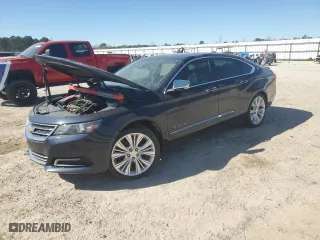 2015 Chevrolet Impala LTZ with VIN 2G1165S35F9144108, listed as a Copart auction lot 49266645 with 86,004 mi miles and Salvage Title. Bid and sale history available at carsss.com. Image 1.