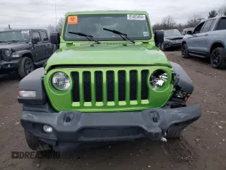 2020 Jeep Wrangler Unlimited Willys with VIN 1C4HJXDN2LW152717, listed as a Copart auction lot 85485464 with 154,436 mi miles and Salvage title. Bid and sale history available at DreamBid. Image 5.
