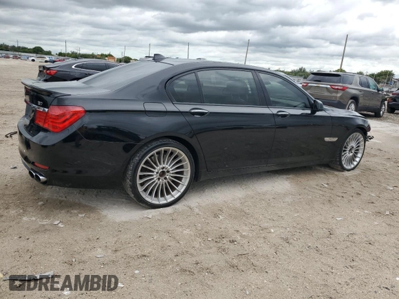 2012 BMW 7 Series 750Li z VIN WBAKB8C54CC448069, wystawiony jako Copart lot #59104045 z przebiegiem 129 883 mil mil oraz Szkoda całkowita • Salvage title. Historia ofert i sprzedaży dostępna na DreamBid. Obrazek 3.
