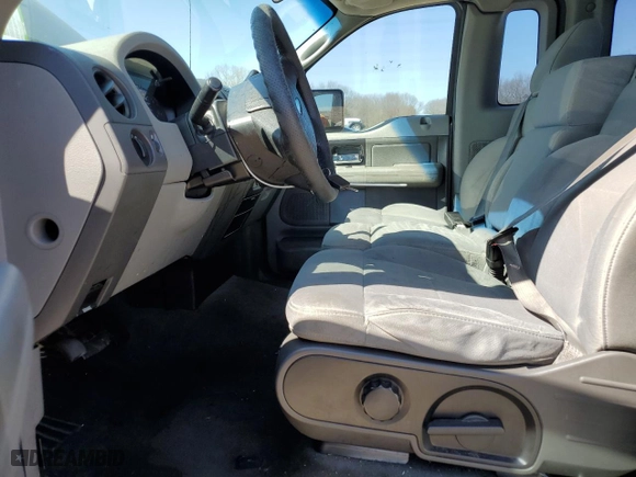 2008 Ford F-150 XL with VIN 1FTRF12W18KE05801, listed as a Copart auction lot 48764505 with 132,826 mi miles and Salvage Title. Bid and sale history available at carsss.com. Image 7.