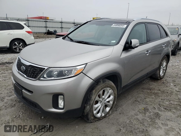 2015 Kia Sorento EX with VIN 5XYKU4A7XFG598276, listed as a Copart auction lot 44856095 with 0 mi miles and Clean Title. Bid and sale history available at carsss.com. Image 1.