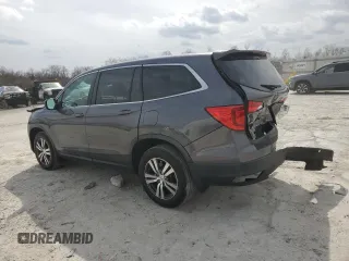 2017 Honda Pilot EX-L z VIN 5FNYF5H75HB009872, wystawiony jako Copart lot #49287485 z przebiegiem 156 750 mil mil oraz Szkoda całkowita • Salvage title. Historia ofert i sprzedaży dostępna na DreamBid. Obrazek 2.