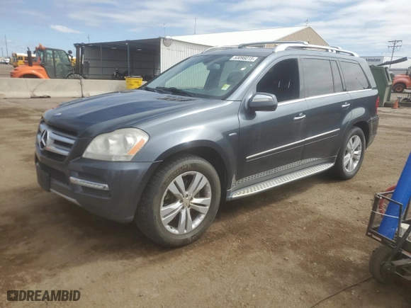 2010 Mercedes-Benz GL-Class GL 350 BlueTEC with VIN 4JGBF2FE5AA538738, listed as a Copart auction lot 53098015 with 162,321 mi miles and Clean Title. Bid and sale history available at carsss.com. Image 1.