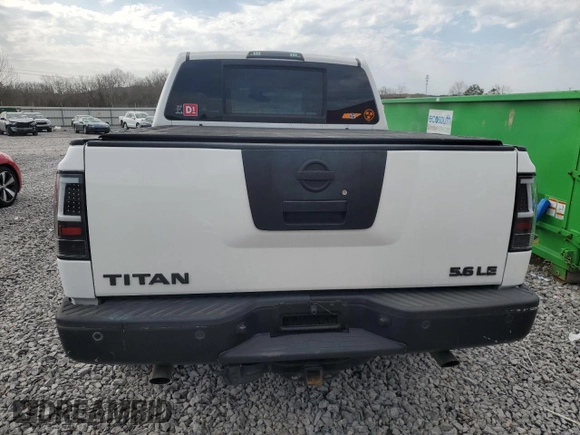 2005 Nissan Titan SE with VIN 1N6BA07B25N535867, listed as a Copart auction lot 45205415 with 207,858 mi miles and Salvage Title. Bid and sale history available at DreamBid. Image 6.