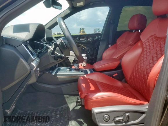 2018 Audi SQ5 Prestige with VIN WA1C4AFY9J2183774, listed as a Copart auction lot 63665435 with 78,450 mi miles and Salvage title. Bid and sale history available at DreamBid. Image 7.