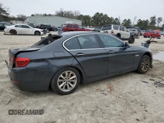 2016 BMW 5 Series 528i xDrive with VIN WBA5A7C58GG144462, listed as a Copart auction lot 45710815 with 119,416 mi miles and Salvage Title. Bid and sale history available at carsss.com. Image 3.
