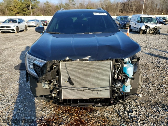 2024 GMC Terrain SLT with VIN 3GKALVEG8RL255840, listed as a Copart auction lot 45296615 with 10,591 mi miles and Salvage Title. Bid and sale history available at carsss.com. Image 5.