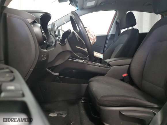 2021 Hyundai Kona Electric SEL with VIN KM8K23AG1MU133649, listed as a Copart auction lot 46699795 with 0 mi miles and Salvage Title. Bid and sale history available at carsss.com. Image 7.