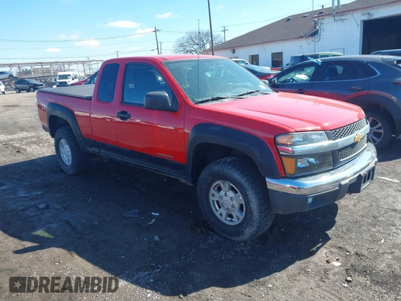 2004 Chevrolet Colorado LS Z71 with VIN 1GCDT196648206274, listed as a IAAI auction lot 41860390 with 125,844 mi miles. Bid and sale history available at carsss.com. Image 1.