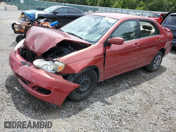 2005 Toyota Corolla CE with VIN 2T1BR32E15C372579, listed as a Copart auction lot 62933485 with 213,193 mi miles and Salvage title. Bid and sale history available at DreamBid. Image 1.