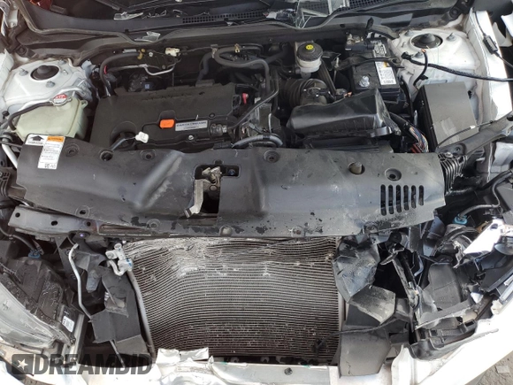 2020 Honda Civic LX with VIN 19XFC2F68LE004530, listed as a Copart auction lot 57691495 with 73,923 mi miles and Non repairable. Bid and sale history available at DreamBid. Image 11.