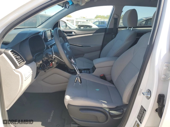 2019 Hyundai Tucson SE with VIN KM8J23A45KU028188, listed as a Copart auction lot 50384585 with 35,383 mi miles and Salvage Title. Bid and sale history available at carsss.com. Image 7.