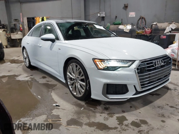 2019 Audi A6 Prestige with VIN WAUM2AF27KN026348, listed as a IAAI auction lot 41380885 with 66,272 mi miles. Bid and sale history available at carsss.com. Image 1.