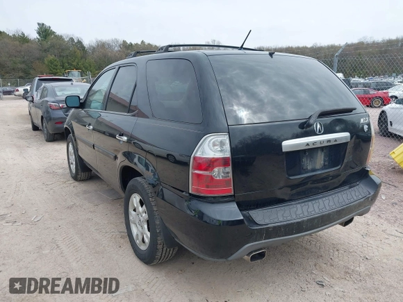 2004 Acura MDX Touring Pkg with VIN 2HNYD18694H551917, listed as a IAAI auction lot 42130100 with 207,699 mi miles. Bid and sale history available at carsss.com. Image 3.