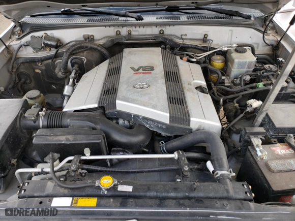 2001 Toyota Land Cruiser with VIN JTEHT05J912005517, listed as a Copart auction lot 50911195 with 273,929 mi miles and Salvage Title. Bid and sale history available at carsss.com. Image 12.