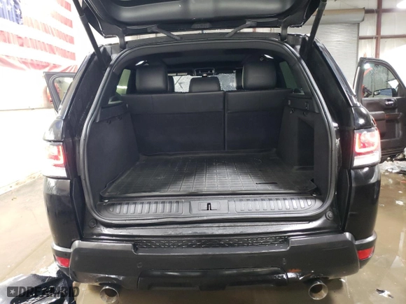 2016 Land Rover Range Rover Sport V6 HSE with VIN SALWR2PF8GA120406, listed as a Copart auction lot 45941765 with 81,806 mi miles and Salvage Title. Bid and sale history available at carsss.com. Image 6.