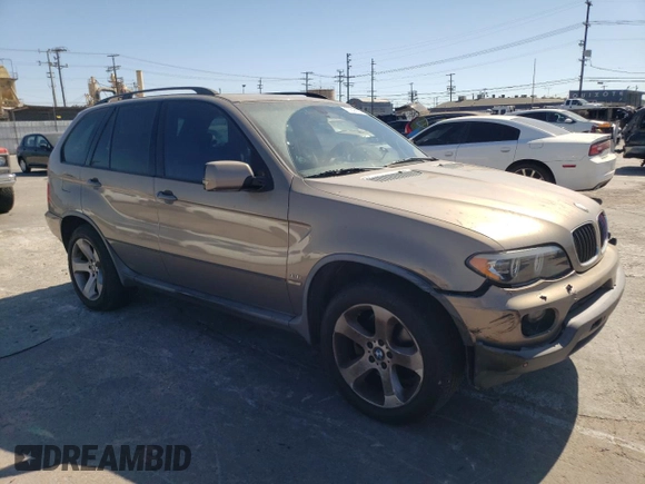 2006 BMW X5 4.4i with VIN 5UXFB53546LV22368, listed as a Copart auction lot 70644194 with 152,873 mi miles and Salvage Title. Bid and sale history available at carsss.com. Image 4.
