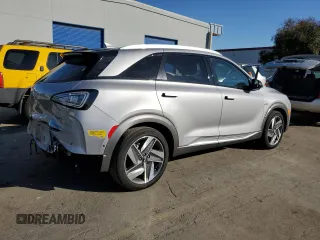 2022 Hyundai NEXO Limited z VIN KM8J84A69NU022985, wystawiony jako Copart lot #83439774 z przebiegiem 24 964 mil mil oraz Czysty tytuł • Clean title. Historia ofert i sprzedaży dostępna na DreamBid. Obrazek 3.