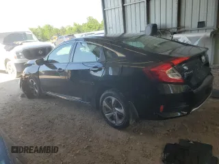 2019 Honda Civic Sedan LX with VIN 2HGFC2F63KH576061, listed as a Copart auction lot 53490125 with 59,725 mi miles and Non Repairable. Bid and sale history available at carsss.com. Image 2.