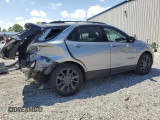 2023 Chevrolet Equinox RS with VIN 3GNAXMEG2PS130336, listed as a Copart auction lot 61214095 with 49,894 mi miles and Salvage title. Bid and sale history available at DreamBid. Image 3.
