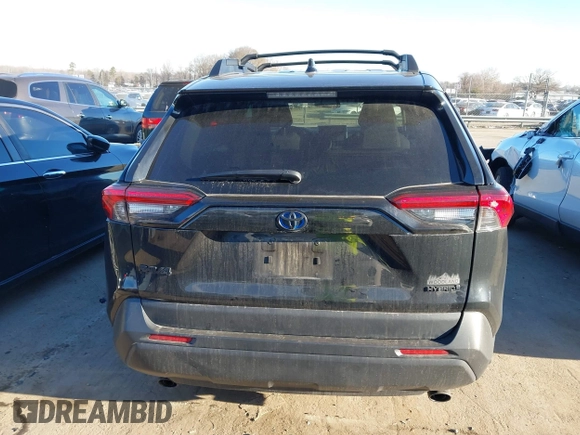 2023 Toyota RAV4 Hybrid XLE with VIN 2T3UWRFV5PW176720, listed as a IAAI auction lot 41464994 with 26,315 mi miles. Bid and sale history available at carsss.com. Image 15.