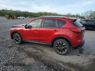 2016 Mazda CX-5 Grand Touring with VIN JM3KE4DY6G0753826, listed as a Copart auction lot 55391555 with 96,852 mi miles and Salvage Title. Bid and sale history available at DreamBid. Image 2.