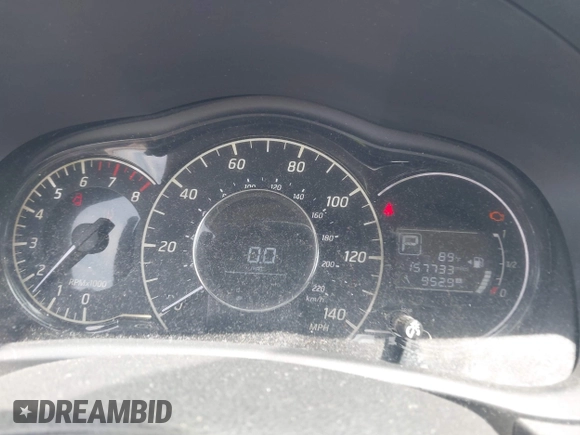 2015 Nissan Note SV with VIN 3N1CE2CPXFL402741, listed as a IAAI auction lot 42488550 with 157,733 mi miles and . Bid and sale history available at DreamBid. Image 7.