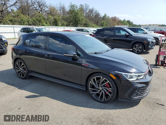 2022 Volkswagen GTI Autobahn with VIN WVW587CD2NW217432, listed as a Copart auction lot 68704564 with 34,672 mi miles and Salvage Title. Bid and sale history available at DreamBid. Image 4.