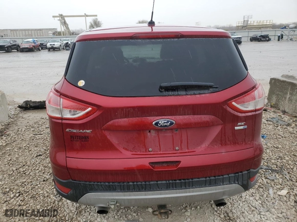 2016 Ford Escape SE with VIN 1FMCU9GXXGUA29349, listed as a Copart auction lot 81822304 with 213,054 mi miles and Salvage Title. Bid and sale history available at carsss.com. Image 6.