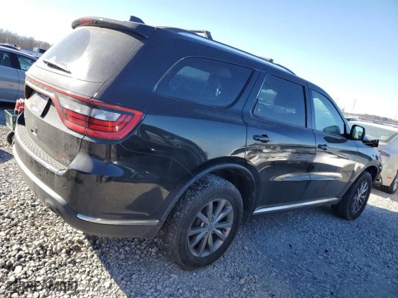 2017 Dodge Durango SXT with VIN 1C4RDJAGXHC884004, listed as a Copart auction lot 89226245 with 0 mi miles and Salvage Title. Bid and sale history available at carsss.com. Image 3.