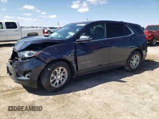 2019 Chevrolet Equinox LT with VIN 3GNAXKEV6KL316967, listed as a Copart auction lot 48387525 with 47,158 mi miles and Salvage Title. Bid and sale history available at carsss.com. Image 1.