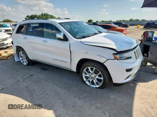 2014 Jeep Grand Cherokee Summit with VIN 1C4RJFJG9EC338666, listed as a Copart auction lot 63834075 with 196,840 mi miles and Salvage title. Bid and sale history available at DreamBid. Image 4.