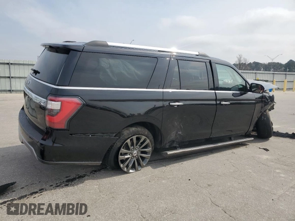 2021 Ford Expedition Max Limited with VIN 1FMJK2AT4MEA39617, listed as a Copart auction lot 48927305 with 68,527 mi miles and Salvage Title. Bid and sale history available at DreamBid. Image 3.