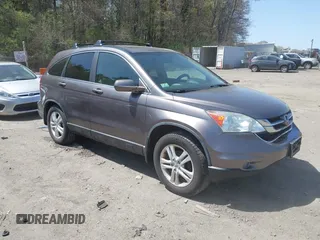 2011 Honda CR-V EX-L with VIN 5J6RE4H78BL056622, listed as a IAAI auction lot 42142423 with 129,721 mi miles. Bid and sale history available at carsss.com. Image 1.
