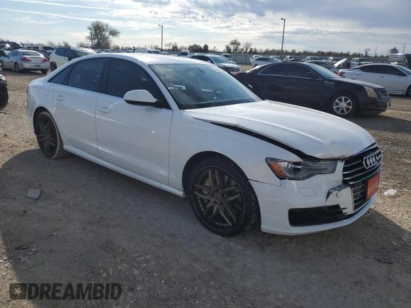 2016 Audi A6 2.0T Premium with VIN WAUCFAFC0GN039409, listed as a Copart auction lot 83972034 with 90,044 mi miles and Salvage Title. Bid and sale history available at carsss.com. Image 4.