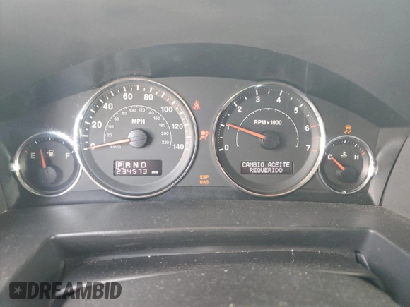 2008 Jeep Commander Sport with VIN 1J8HH48K08C209220, listed as a Copart auction lot 54920625 with 234,573 mi miles and Salvage Title. Bid and sale history available at DreamBid. Image 9.