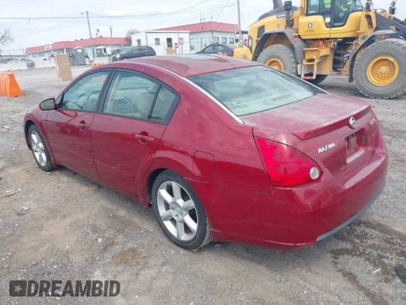 2006 Nissan Maxima 3.5 SL with VIN 1N4BA41E86C856652, listed as a IAAI auction lot 42070796 with 190,538 mi miles. Bid and sale history available at carsss.com. Image 3.
