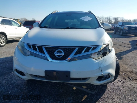 2014 Nissan Murano SL with VIN JN8AZ1MU6EW406712, listed as a IAAI auction lot 41248115 with 226,578 mi miles and . Bid and sale history available at carsss.com. Image 12.
