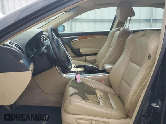 2005 Acura TL with VIN 19UUA66275A003541, listed as a Copart auction lot 52414075 with 193,956 mi miles and Salvage Title. Bid and sale history available at carsss.com. Image 7.