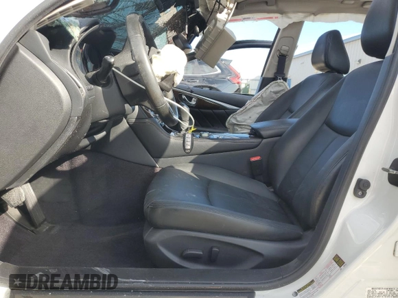2019 Infiniti Q50 3.0t LUXE with VIN JN1EV7APXKM514609, listed as a Copart auction lot 87256034 with 93,253 mi miles and Non Repairable. Bid and sale history available at carsss.com. Image 7.