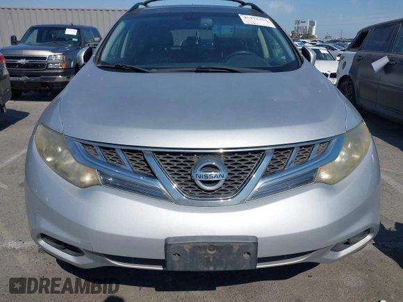 2011 Nissan Murano LE with VIN JN8AZ1MU3BW068665, listed as a IAAI auction lot 42173355 with 181,183 mi miles and . Bid and sale history available at carsss.com. Image 6.