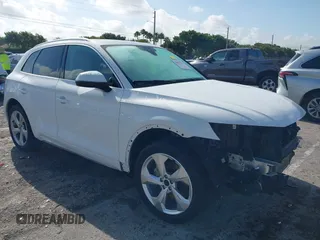 2021 Audi Q5 Prestige z VIN WA1CAAFY7M2034552, wystawiony jako IAAI lot #41922211 z przebiegiem 52 235 mil mil oraz . Historia ofert i sprzedaży dostępna na DreamBid. Obrazek 1.