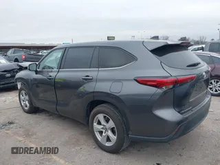2023 Toyota Highlander L with VIN 5TDKDRAH0PS015840, listed as a IAAI auction lot 41537337 with 31,525 mi miles and . Bid and sale history available at DreamBid. Image 3.